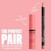 imageNYX PROFESSIONAL MAKEUP Butter Gloss NonSticky Lip Gloss  Pack Of 3 Angel Food Cake Creme Brulee Madeleine05 Creme Brulee
