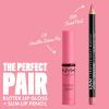 imageNYX PROFESSIONAL MAKEUP Butter Gloss NonSticky Lip Gloss  Pack Of 3 Angel Food Cake Creme Brulee Madeleine09 Vanilla Cream Pie
