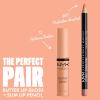 imageNYX PROFESSIONAL MAKEUP Butter Gloss NonSticky Lip Gloss  Pack Of 3 Angel Food Cake Creme Brulee Madeleine13 Fortune Cookie