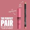 imageNYX PROFESSIONAL MAKEUP Butter Gloss NonSticky Lip Gloss  Pack Of 3 Angel Food Cake Creme Brulee Madeleine15 Angel Food Cake