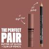 imageNYX PROFESSIONAL MAKEUP Butter Gloss NonSticky Lip Gloss  Pack Of 3 Angel Food Cake Creme Brulee Madeleine17 Ginger Snap