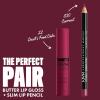 imageNYX PROFESSIONAL MAKEUP Butter Gloss NonSticky Lip Gloss  Pack Of 3 Angel Food Cake Creme Brulee Madeleine22 Devils Food Cake