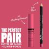 imageNYX PROFESSIONAL MAKEUP Butter Gloss NonSticky Lip Gloss  Pack Of 3 Angel Food Cake Creme Brulee Madeleine32 Strawberry Cheesecake
