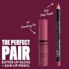 imageNYX PROFESSIONAL MAKEUP Butter Gloss NonSticky Lip Gloss  Pack Of 3 Angel Food Cake Creme Brulee Madeleine41 Cranberry Pie