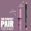 imageNYX PROFESSIONAL MAKEUP Butter Gloss NonSticky Lip Gloss  Pack Of 3 Angel Food Cake Creme Brulee Madeleine43 Marshmallow