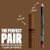 imageNYX PROFESSIONAL MAKEUP Butter Gloss NonSticky Lip Gloss  Pack Of 3 Angel Food Cake Creme Brulee Madeleine50 Caramelt