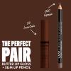 imageNYX PROFESSIONAL MAKEUP Butter Gloss NonSticky Lip Gloss  Pack Of 3 Angel Food Cake Creme Brulee Madeleine53 Lava Cake