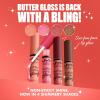 imageNYX PROFESSIONAL MAKEUP Butter Gloss NonSticky Lip Gloss  Pack Of 3 Angel Food Cake Creme Brulee MadeleineDripped Out Shimmer