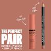 imageNYX PROFESSIONAL MAKEUP Butter Gloss NonSticky Lip Gloss  Pack Of 3 Angel Food Cake Creme Brulee MadeleinePack Of 3 Sugar High  Spiked Toffee  Butterscotch