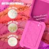 imageNYX PROFESSIONAL MAKEUP Buttermelt Powder Blush Fade and TransferResistant Blush Up to 12HR Make Up Wear Vegan Formula  Butta Together01 My Butta Half