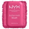 imageNYX PROFESSIONAL MAKEUP Buttermelt Powder Blush Fade and TransferResistant Blush Up to 12HR Make Up Wear Vegan Formula  Butta Together07 Butta With Time