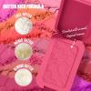 imageNYX PROFESSIONAL MAKEUP Buttermelt Powder Blush Fade and TransferResistant Blush Up to 12HR Make Up Wear Vegan Formula  Butta Together08 Getting Butta