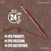 imageNYX PROFESSIONAL MAKEUP Epic Ink Liner Waterproof Liquid Eyeliner  Black Pack Of 2 Vegan Formula05 Graham Cracker