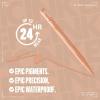 imageNYX PROFESSIONAL MAKEUP Epic Ink Liner Waterproof Liquid Eyeliner  Black Pack Of 2 Vegan Formula06 Lil Toasty