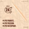 imageNYX PROFESSIONAL MAKEUP Epic Ink Liner Waterproof Liquid Eyeliner  Black Pack Of 2 Vegan Formula07 Marshmallow
