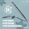 imageNYX PROFESSIONAL MAKEUP Epic Ink Liner Waterproof Liquid Eyeliner  Black Pack Of 2 Vegan Formula09 Stone Washed