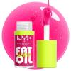 imageNYX PROFESSIONAL MAKEUP Fat Oil Lip Drip Moisturizing Lip Oil Gloss Vegan Tinted Formula Up to 12 HR Hydration  Newsfeed Rose Nude03 Supermodel