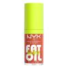 imageNYX PROFESSIONAL MAKEUP Fat Oil Lip Drip Moisturizing Lip Oil Gloss Vegan Tinted Formula Up to 12 HR Hydration  Newsfeed Rose Nude06 Follow Back