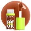 imageNYX PROFESSIONAL MAKEUP Fat Oil Lip Drip Moisturizing Lip Oil Gloss Vegan Tinted Formula Up to 12 HR Hydration  Newsfeed Rose Nude07 Scrollin