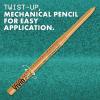 imageNYX PROFESSIONAL MAKEUP Mechanical Eye Pencil Vivid Rich Mechanical Creamy Retractable Eyeliner  Tigers Prize Cork Orange Eyeliner15 Smokin Topaz