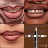 imageNYX PROFESSIONAL MAKEUP Slim Lip Liner Set LongLasting Creamy Lip Liner Pack Of 3 Peakaboo Neutral Nude Pink Ever820 Espresso