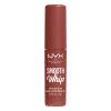 imageNYX PROFESSIONAL MAKEUP Smooth Whip Matte Lip Cream Long Lasting Moisturizing Vegan Liquid Lipstick  Teddy Fluff Midtone Pinky Brown03 Latte Foam