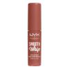 imageNYX PROFESSIONAL MAKEUP Smooth Whip Matte Lip Cream Long Lasting Moisturizing Vegan Liquid Lipstick  Teddy Fluff Midtone Pinky Brown04 Teddy Fluff