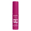 imageNYX PROFESSIONAL MAKEUP Smooth Whip Matte Lip Cream Long Lasting Moisturizing Vegan Liquid Lipstick  Teddy Fluff Midtone Pinky Brown09 Bday Frosting