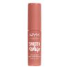 imageNYX PROFESSIONAL MAKEUP Smooth Whip Matte Lip Cream Long Lasting Moisturizing Vegan Liquid Lipstick  Teddy Fluff Midtone Pinky Brown22 Cheeks