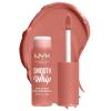 imageNYX PROFESSIONAL MAKEUP Smooth Whip Matte Lip Cream Long Lasting Moisturizing Vegan Liquid Lipstick  Teddy Fluff Midtone Pinky Brown22 Cheeks