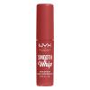 imageNYX PROFESSIONAL MAKEUP Smooth Whip Matte Lip Cream Long Lasting Moisturizing Vegan Liquid Lipstick  Teddy Fluff Midtone Pinky BrownParfait
