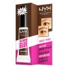 imageNYX PROFESSIONAL MAKEUP The Brow Glue Extreme Hold Eyebrow Gel  Clear04 Dark Brown