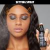 imageNYX PROFESSIONAL MAKEUP The Brow Glue Extreme Hold Eyebrow Gel  ClearClear Brow Glue  Matte Setting Spray