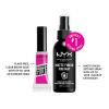 imageNYX PROFESSIONAL MAKEUP The Brow Glue Extreme Hold Eyebrow Gel  ClearClear Brow Glue  Matte Setting Spray