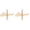 imageNYX PROFESSIONAL MAKEUP Wonder Pencil MultiUse Micro Highlighter ampamp Concealer Stick  Light04 Deep