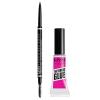 imageNYX PROFESSIONAL MAKEUP Micro Brow Pencil Ash Brown  Brow Glue Clear 2Pack BundleAsh Brown and Clear