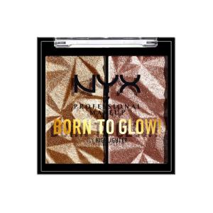 imageNYX PROFESSIONAL MAKEUP Born To Glow Icy Highlighter Duo  High Key FlexBOUT THE BRONZE