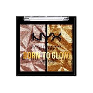 imageNYX PROFESSIONAL MAKEUP Born To Glow Icy Highlighter Duo  High Key FlexROCK CANDY