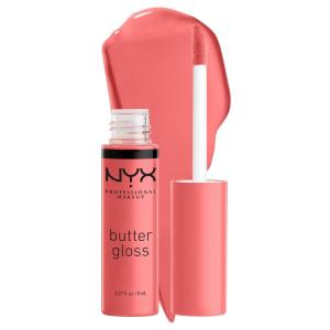 imageNYX PROFESSIONAL MAKEUP Butter Gloss NonSticky Lip Gloss  Pack Of 3 Angel Food Cake Creme Brulee Madeleine05 Creme Brulee