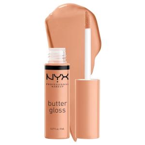 imageNYX PROFESSIONAL MAKEUP Butter Gloss NonSticky Lip Gloss  Pack Of 3 Angel Food Cake Creme Brulee Madeleine13 Fortune Cookie