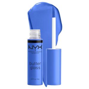 imageNYX PROFESSIONAL MAKEUP Butter Gloss NonSticky Lip Gloss  Pack Of 3 Angel Food Cake Creme Brulee Madeleine44 Blueberry Tart