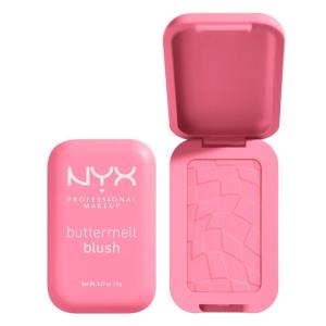 imageNYX PROFESSIONAL MAKEUP Buttermelt Powder Blush Fade and TransferResistant Blush Up to 12HR Make Up Wear Vegan Formula  Butta Together02 Butta Together