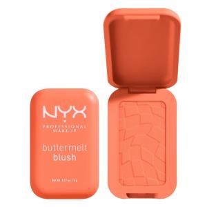 imageNYX PROFESSIONAL MAKEUP Buttermelt Powder Blush Fade and TransferResistant Blush Up to 12HR Make Up Wear Vegan Formula  Butta Together03 Sooner The Butta
