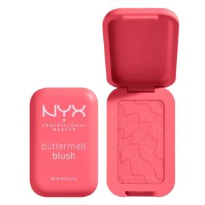 imageNYX PROFESSIONAL MAKEUP Buttermelt Powder Blush Fade and TransferResistant Blush Up to 12HR Make Up Wear Vegan Formula  Butta Together04 U Know Butta