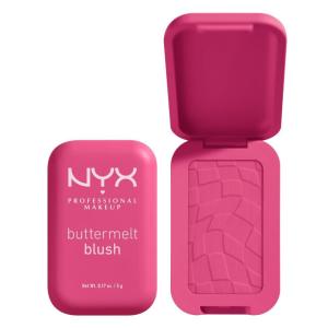 imageNYX PROFESSIONAL MAKEUP Buttermelt Powder Blush Fade and TransferResistant Blush Up to 12HR Make Up Wear Vegan Formula  Butta Together07 Butta With Time