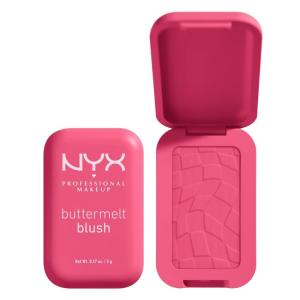 imageNYX PROFESSIONAL MAKEUP Buttermelt Powder Blush Fade and TransferResistant Blush Up to 12HR Make Up Wear Vegan Formula  Butta Together08 Getting Butta