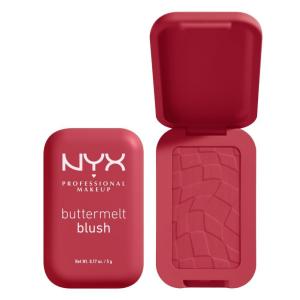imageNYX PROFESSIONAL MAKEUP Buttermelt Powder Blush Fade and TransferResistant Blush Up to 12HR Make Up Wear Vegan Formula  Butta Together10 Back And Butta