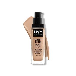 imageNYX PROFESSIONAL MAKEUP Cant Stop Wont Stop Foundation 24h Full Coverage Matte Finish  Vanilla09 MEDIUM OLIVE