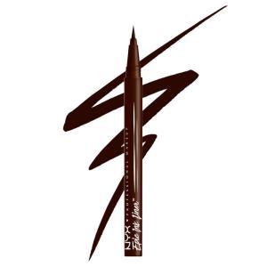 imageNYX PROFESSIONAL MAKEUP Epic Ink Liner Waterproof Liquid Eyeliner  Black Pack Of 2 Vegan Formula04 Milk Chocolate