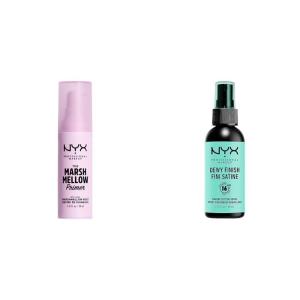 imageNYX PROFESSIONAL MAKEUP Marshmellow Smoothing Primer Vegan Face Primer 10In1 Skin BenefitsPrimer  Make Up  800897813727